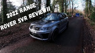 2022 LAND ROVER RANGE ROVER SVR CARBON EDITION REVIEW [upl. by Redneval]