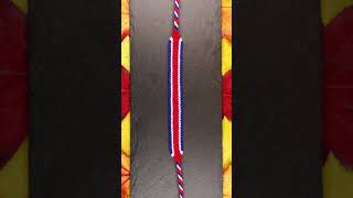 How to make Bracelets  COSTA RICA Bracelet  Friendship Bracelet Making [upl. by Canfield]