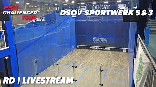 DSQV Sportwerk 5 amp 3  Round 1  Full Matches [upl. by Annohsat357]