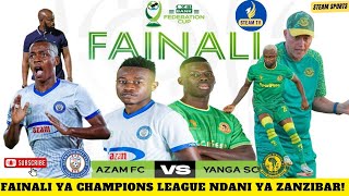 LIVE KIVUMBI LEO AZAM FC VS YANGA SC  FAINALI CRDB FEDERATION CUP SUBSCRIBECOMENTSHARE [upl. by Mora]