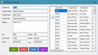 VBNET Tutorial  Insert Update Delete Data in Database from DataGridView  FoxLearn [upl. by Follmer357]