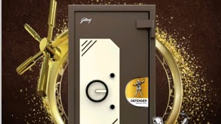 Godrej Defender Pro Safe locker Vedio [upl. by Dachi465]