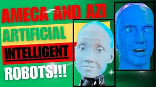 AMECA and AZI Artificial Intelligence AI Robots Returns [upl. by Yot384]