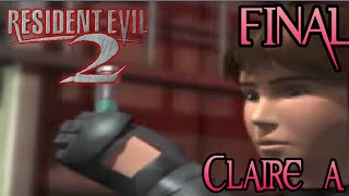 Resident Evil 2 Claire A  08 Final [upl. by Ahsenit]