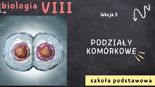 Biologia 8 Lekcja 3  Podziały komórkowe [upl. by Buchbinder]