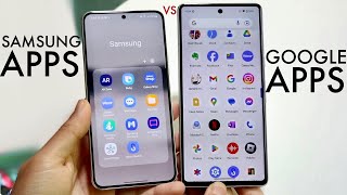 Samsung Applications Vs Google Applications Comparison Review [upl. by Perlman597]