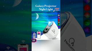 Galaxy Projector Night Light  night light short ytshort viralshort [upl. by Enelyam]