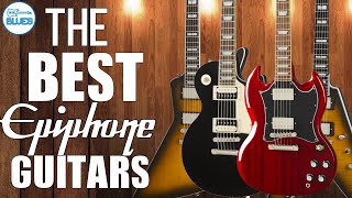 The 6 BEST EPIPHONE Guitar List Might Surprise You Current Models [upl. by Attenwad596]