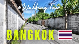 Ekkamai Road to Phrom Phong EmQuartier Mall  WALKING TOUR  Bangkok Thailand  asaniPOV [upl. by Yuu]