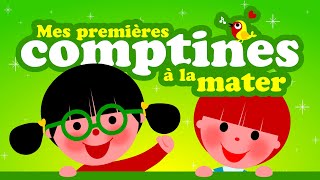 Mes premières comptines pour lécole maternelle 💼💼💼 [upl. by Choong]