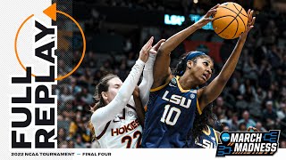 LSU vs Virginia Tech  2023 NCAA women’s Final Four  FULL REPLAY [upl. by Digirb604]