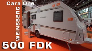 Weinsberg CaraOne 500 FDK  2024 [upl. by Ardnala]