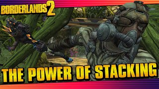 Borderlands 2  Krieg Has Become Too Powerful Maximum Stacking [upl. by Dani157]