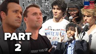 Charlie Kirk amp Vivek Ramaswamy Team Up to Take on Liberal Georgia Students [upl. by Slosberg306]