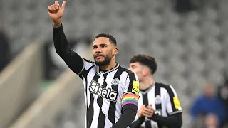 INTERVIEW  Jamaal Lascelles Previews Spurs Clash [upl. by Dnalrah241]