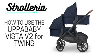 UPPAbaby VISTA V2 Twin Stroller Review [upl. by Akim]