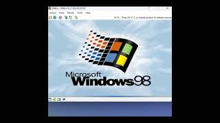 Installing Windows 98 on 86Box [upl. by Trish904]