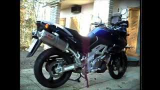 Suzuki VStrom DL1000 Exhaust Experiments Standard  none  MIVV [upl. by Hefter]