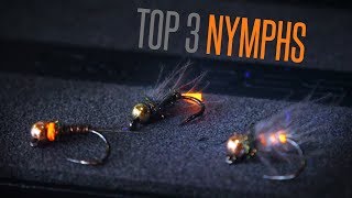 Top 3 Nymphs for Grayling and Trout Hares Ear Red Tag and Pheasant Tail Nymphs  Tie TV [upl. by Fiedler]