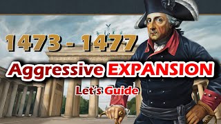 Preussen EU4  Europa Universalis 4  Lets Guide Agressive Expansion [upl. by Chiaki]