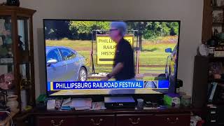 Phillipsburg Railroad Historians on WFMZ News 91424 [upl. by Bracci705]