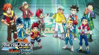 BEYBLADE BURST QUADSTRIKE DARKNESS TURNS TO LIGHT  Official Music Video [upl. by Nnairret]