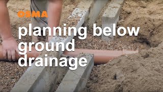 Planning your foul water and below ground drainage system  OsmaDrain [upl. by Novihc835]