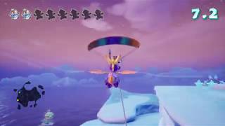 Spyro Riptos Rage  Icy Speedway skillpoint  Under 115 1122 [upl. by Lorenza]