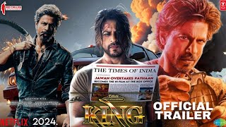 King Don 3  Official Trailer Hindi  New 2024 Shahrukh Khan  Suhana Khan Aryan Khan SRK Movie [upl. by Kelda]