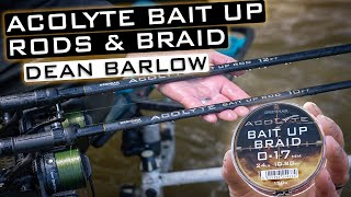 Acolyte Bait Up Rods and Braid  Dean Barlow  Match Fishing [upl. by Anuahc]