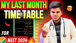 Last 2 months time table for NEET 2024🔥100 Selection ‼️neet neet2024 [upl. by Arin]