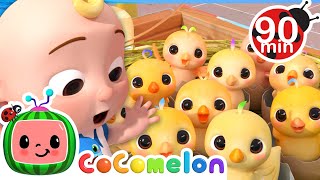 Learn Numbers with Cute Chickens  Animals for Kids  Animal Cartoons  Funny CoComelon Cartoons [upl. by Maccarone75]