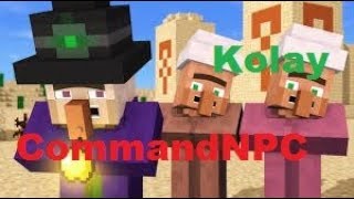 Türkçe  CommandNPC Ayrıntılı Plugin Tanıtımı  NPC Menüleri Çok Kolay  Minecraft [upl. by Papagena159]