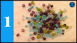 How to make a beaded bead  Free and easy beading tutorial by Sidonias handmade jewelry [upl. by Llednar285]