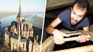 Dans les passages secrets du MontSaintMichel [upl. by Lorrad]