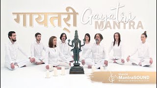 Gayatri Mantra  Lyrics amp music for a meditative mind  om bhur bhuva swah [upl. by Hoeg626]