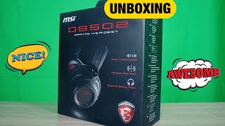 MSI DS502 Gaming Headset [upl. by Niaz]