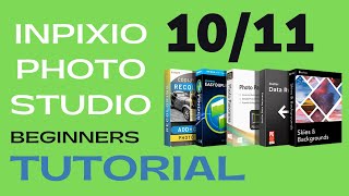 InPixio Photo Studio 10 Step By Step Tutorial Inpixio Photo Studio 11 Beginners Guide [upl. by Ericha]