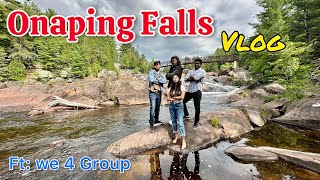 Onaping falls vlog  Sudbury  Canada 🇨🇦 adventure travel falls sudbury tamil student [upl. by Alexandrina]