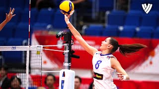 Nataliya Goncharova  Powerful amp Charismatic💥  Volleyball World Cup 2019  Highlights [upl. by Tillman]