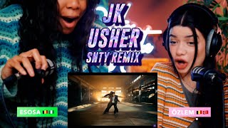 정국 Jung Kook Usher ‘Standing Next to You  Usher Remix’ Official Performance Video reaction [upl. by Ymled]