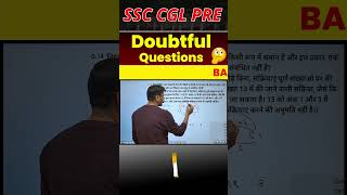 Doubtful questions 8  CGL pre 2024 [upl. by Vyner]