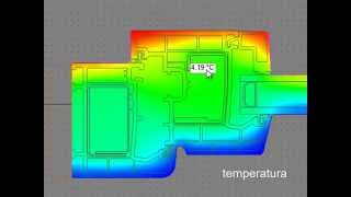 ANALISI TERMICA DI UNA FINESTRA  WINDOW THERMAL TRANSMITTANCE [upl. by Reube]