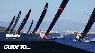 Guide to Monohull Racing  The TP52  Gillette World Sport [upl. by Nauqit]