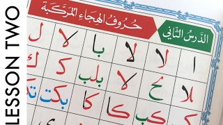 Lesson Two Recognizing Beginning Middle and End of the Arabic Alphabet [upl. by Stedmann]