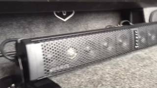 Hifonics sound bar THOR install [upl. by Stilu]