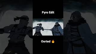 Ruijerd vs Osrted  Pyro  Mushoku Tensei orsted dragongod ruijerd rudeus rudy eris superd [upl. by Sirovart319]