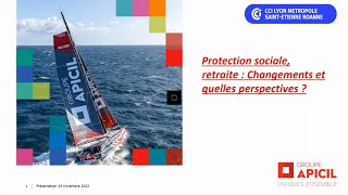 Webinaire  Protection sociale retraite  changements et quelles perspectives [upl. by Ezara]