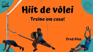 Hiit de vôlei em casa [upl. by Hayidan]