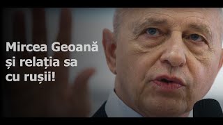 Documentar Trecutul lui Mircea Geoană și afilierile cu personaje dubioase geoana romania [upl. by Borreri]